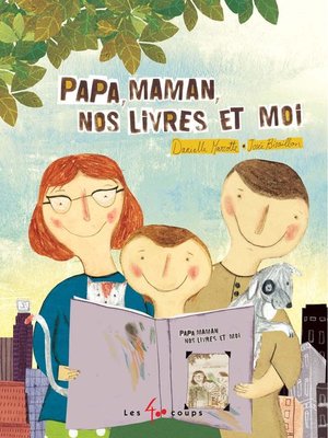 cover image of Papa, maman, nos livres et moi